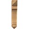 Ekena Millwork Imperial Arts & Crafts Rough Sawn Bracket, Western Red Cedar, 4"W x 14"D x 22"H BKT04X14X22IMP03RWR - alternate 4
